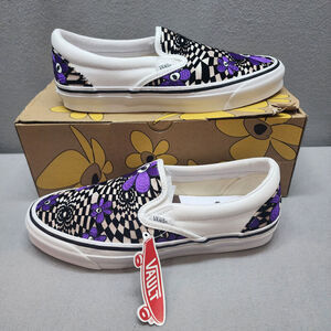 Vans Vault‎ x Pam Perks & Mini OG Classic Slip Ons Women Sz 11 Men Sz 9.5 - NIB